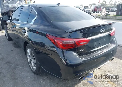 2019 Infiniti Q50 3.0T Luxe from USA, damaged, VIN JN1EV7AR8KM552583